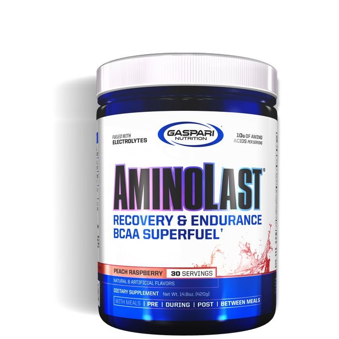 Aminolast, Peach Raspberry - 420 grams - VitaeSupps
