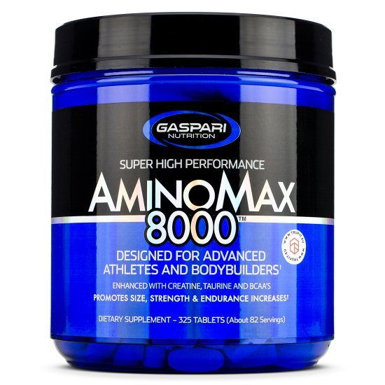 AminoMax 8000 - 325 tablets (EAN 646511040830) - VitaeSupps