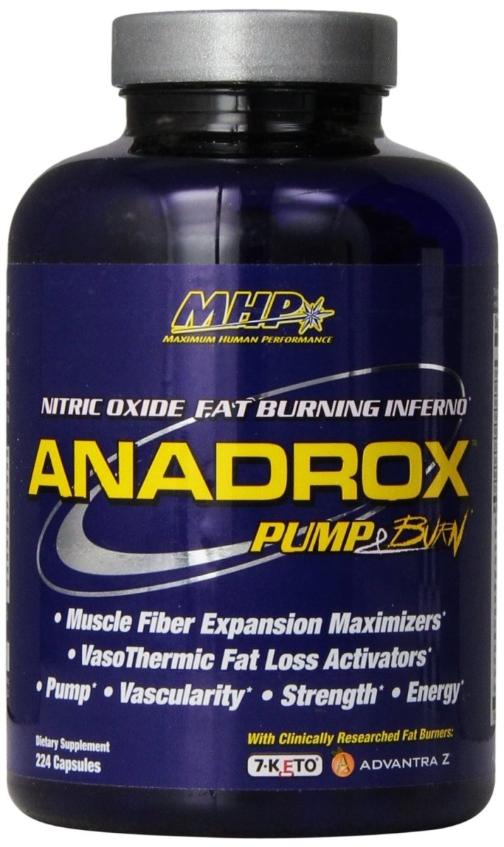 Anadrox Pump & Burn - 224 caps - VitaeSupps