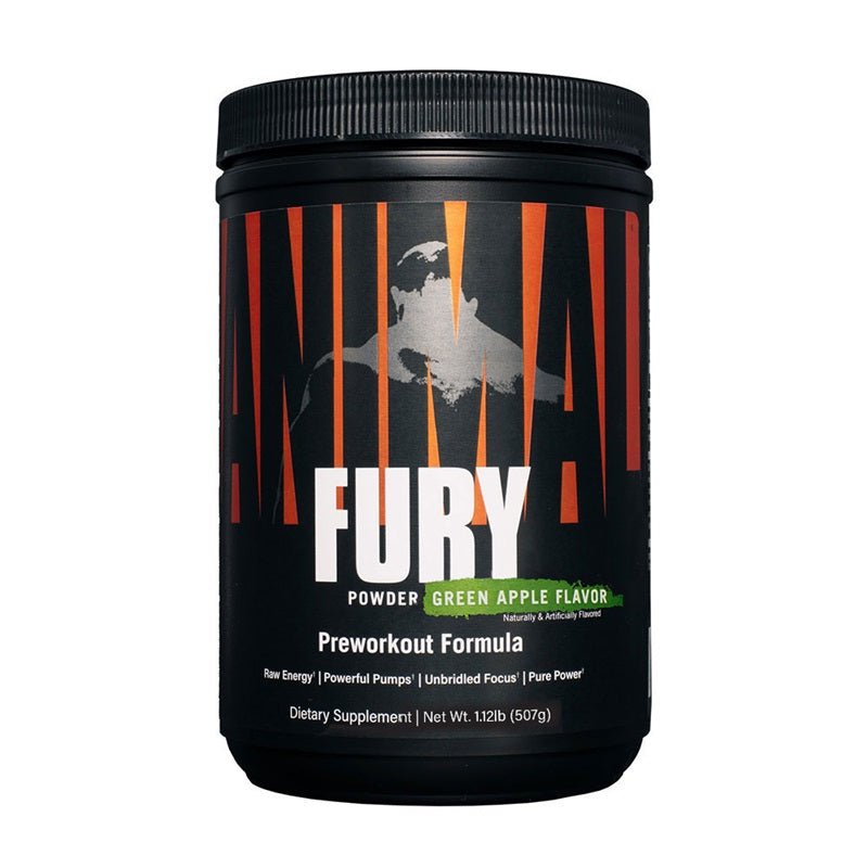 Animal Fury, Green Apple - 507 grams - VitaeSupps