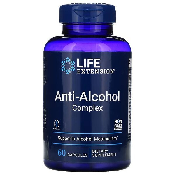 Anti - Alcohol Complex - 60 caps - VitaeSupps
