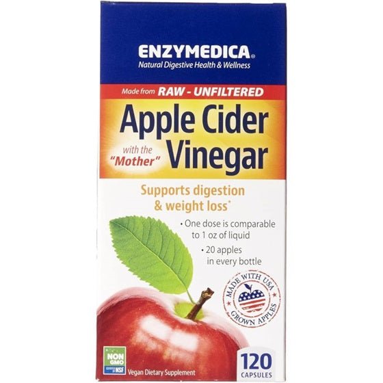 Apple Cider Vinegar - 120 caps - VitaeSupps