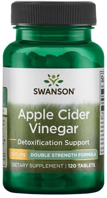 Apple Cider Vinegar, 200mg Double - Strength - 120 tablets - VitaeSupps