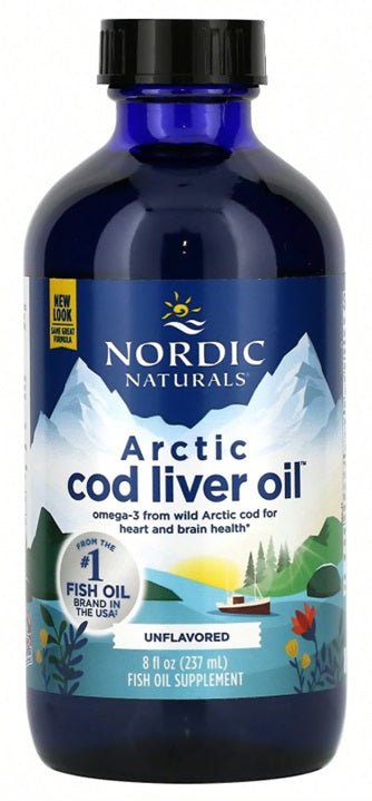 Arctic Cod Liver Oil, Unflavored - 237 ml. - VitaeSupps