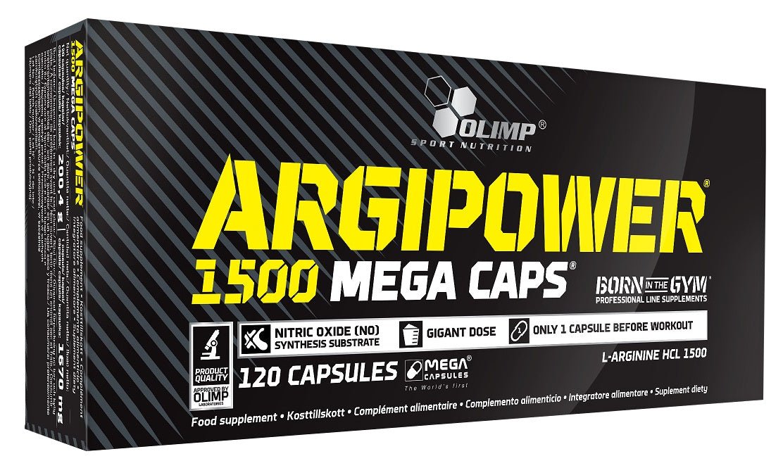 Argi Power 1500, Mega Caps - 120 caps - VitaeSupps