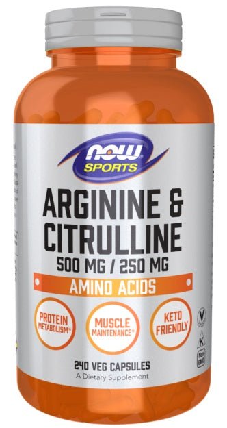 Arginine & Citrulline - 240 vcaps - VitaeSupps
