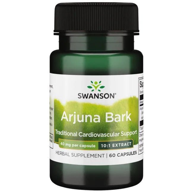 Arjuna Bark (10:1) Extract, 40mg - 60 caps - VitaeSupps
