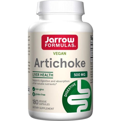 Artichoke, 500mg - 180 vcaps - VitaeSupps
