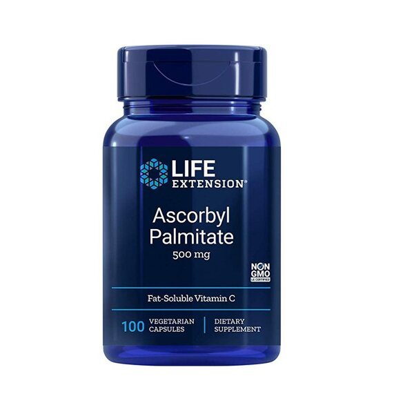 Ascorbyl Palmitate, 500mg - 100 vcaps - VitaeSupps