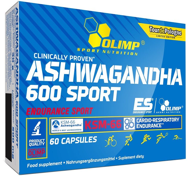 Ashwagandha 600 Sport - 60 caps - VitaeSupps