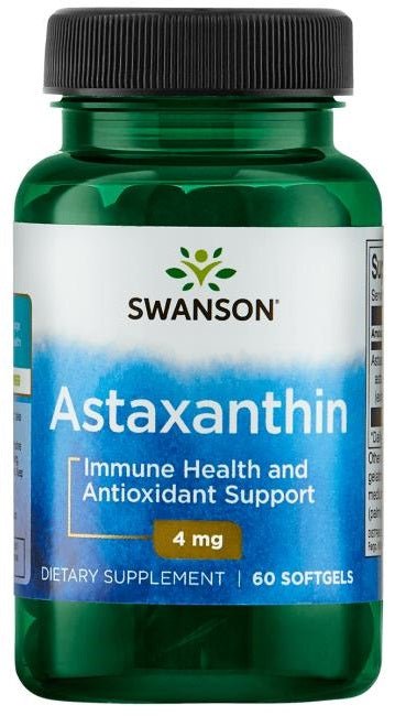 Astaxanthin, 4mg - 60 softgels - VitaeSupps