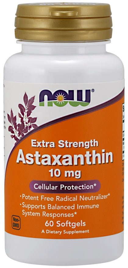 Astaxanthin Extra Strength, 10mg - 60 softgels - VitaeSupps