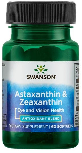 Astaxanthin & Zeaxanthin - 60 softgels - VitaeSupps