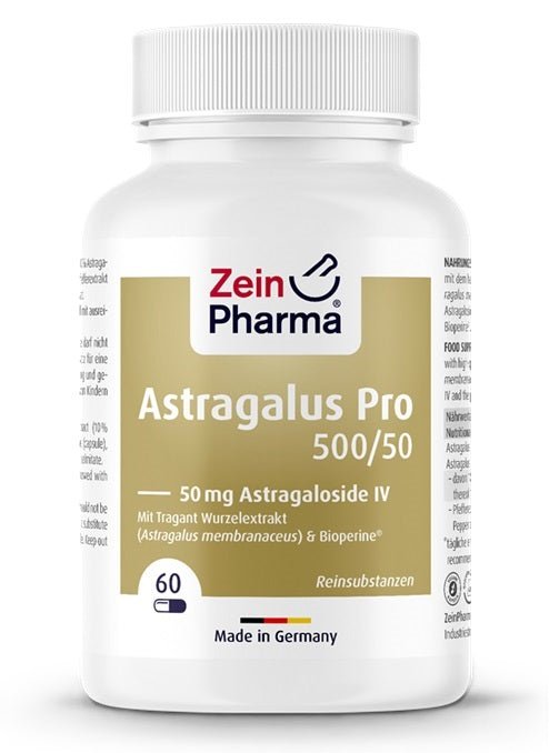 Astragalus Pro 500/50, 50mg Astragaloside IV - 60 vcaps - VitaeSupps