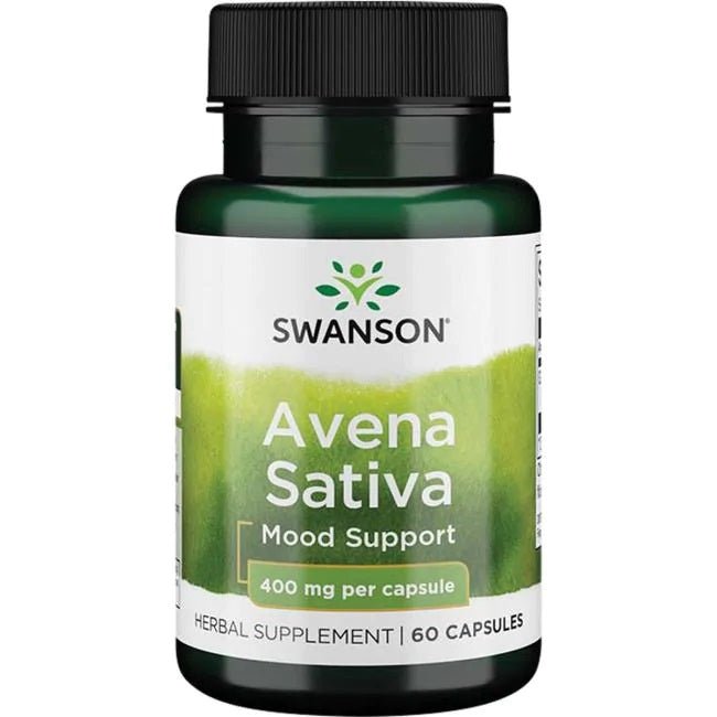 Avena Sativa, 400mg - 60 caps - VitaeSupps