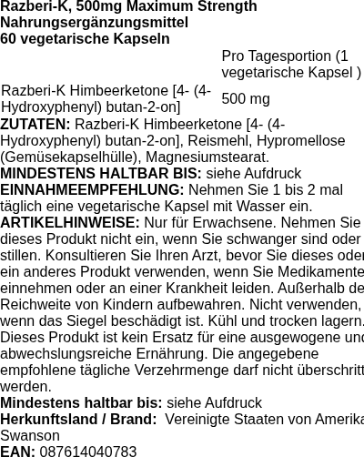 Produktetikett