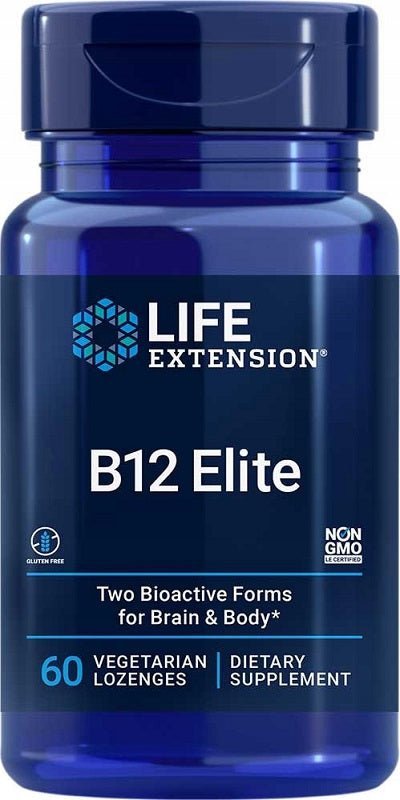 B12 Elite - 60 vegetarian lozenges - VitaeSupps