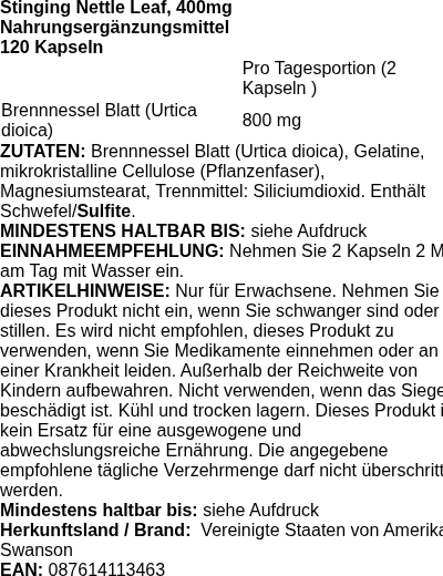 Produktetikett