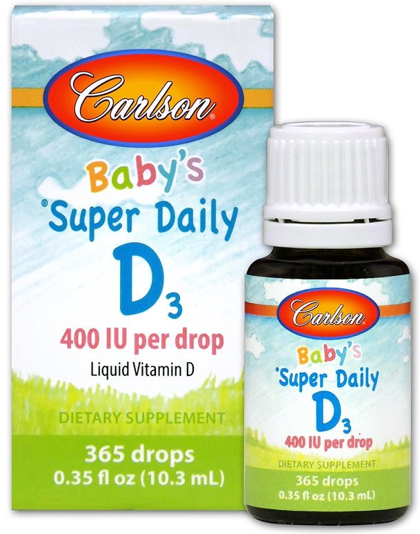 Baby's Super Daily D3, 400 IU - 10 ml. - VitaeSupps