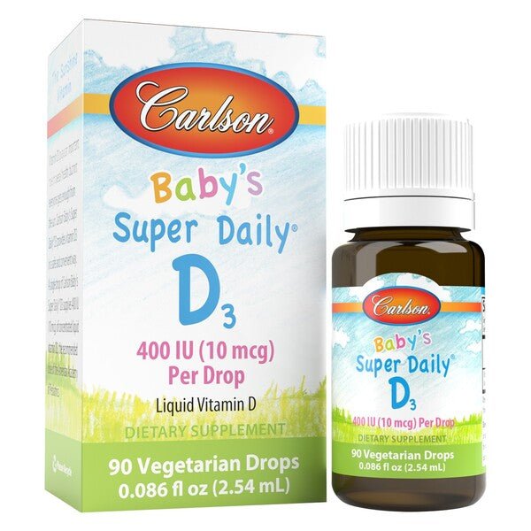 Baby's Super Daily D3, 400 IU - 2.54 ml. - VitaeSupps