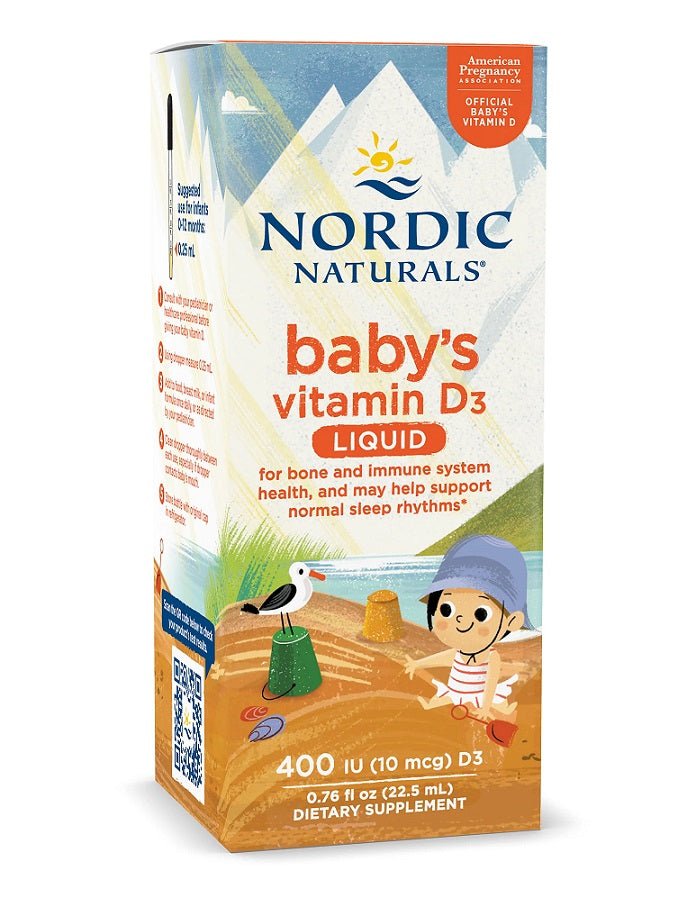 Baby's Vitamin D3, 400 IU - 22.5 ml. - VitaeSupps