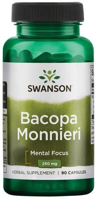 Bacopa Monnieri, 250mg - 90 caps - VitaeSupps