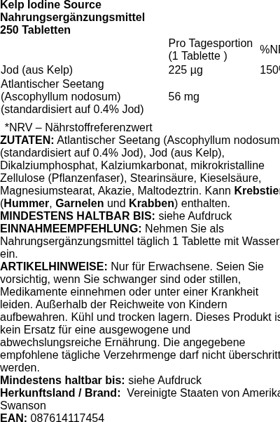 Produktetikett