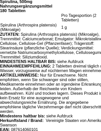 Produktetikett