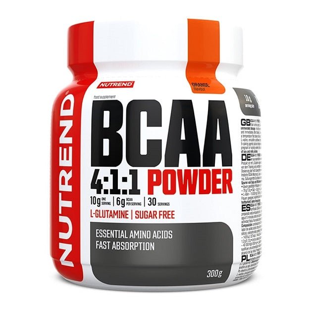 BCAA 4:1:1 Powder, Orange - 300 grams - VitaeSupps