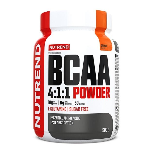BCAA 4:1:1 Powder, Orange - 500 grams - VitaeSupps