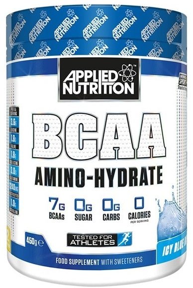 BCAA Amino - Hydrate, Icy Blue Raz (EAN 634158771057) - 450 grams - VitaeSupps