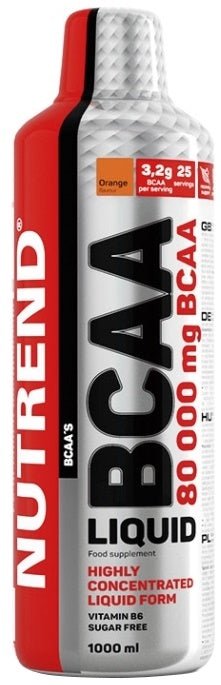 BCAA Liquid, Orange - 1000 ml. - VitaeSupps