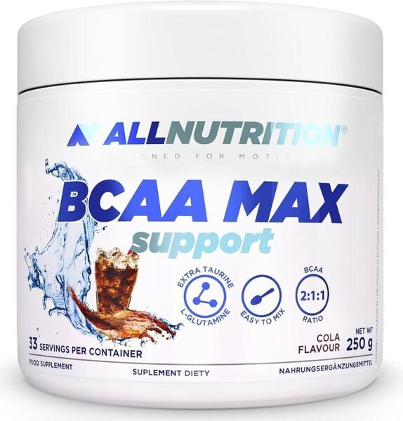 BCAA Max Support, Cola - 250 grams - VitaeSupps