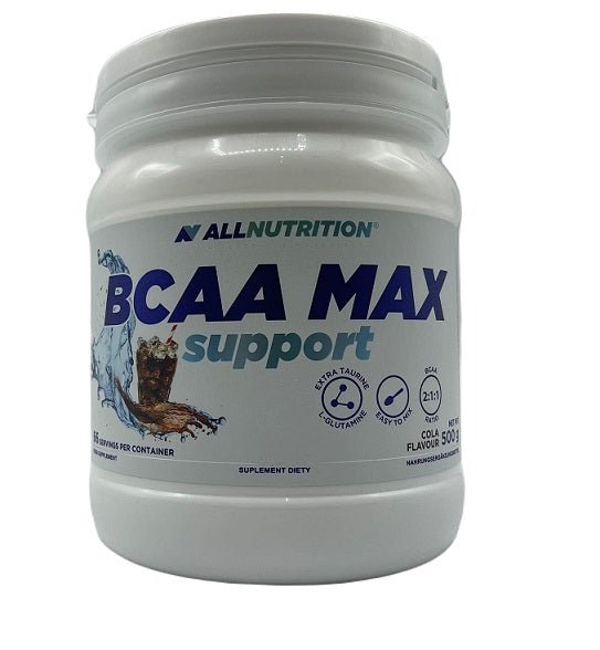 BCAA Max Support, Cola - 500 grams - VitaeSupps