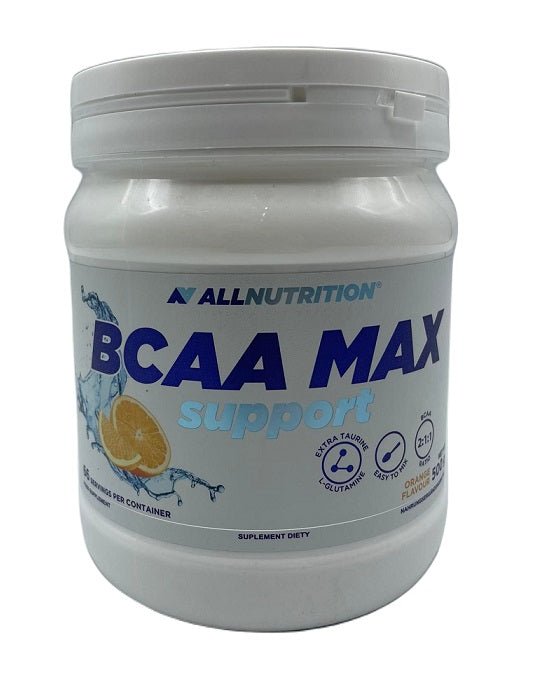 BCAA Max Support, Orange - 500 grams - VitaeSupps