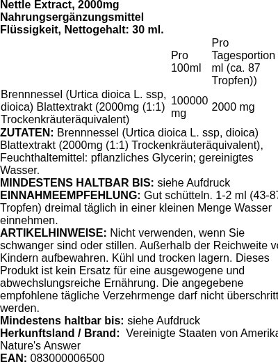 Produktetikett