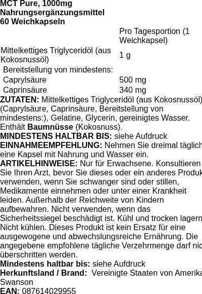 Produktetikett
