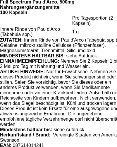 Produktetikett