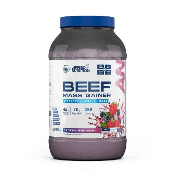 Beef Mass Gainer, Frozen Berries - 3130 grams - VitaeSupps