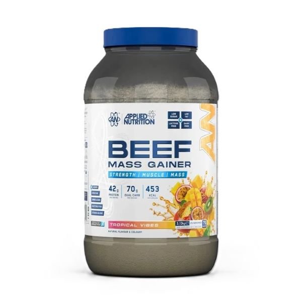 Beef Mass Gainer, Tropical Vibes - 3130 grams - VitaeSupps