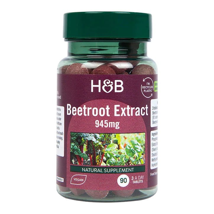 Beetroot Extract, 945mg - 90 tablets - VitaeSupps