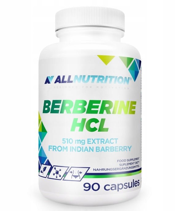 Berberine HCl, 510mg Extract from Indian Barberry - 90 caps (EAN ) - VitaeSupps