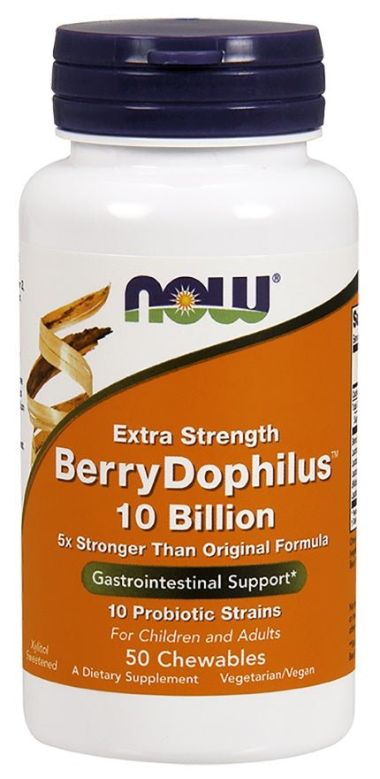 BerryDophilus, 10 Billion (Extra Strength) - 50 chewables - VitaeSupps