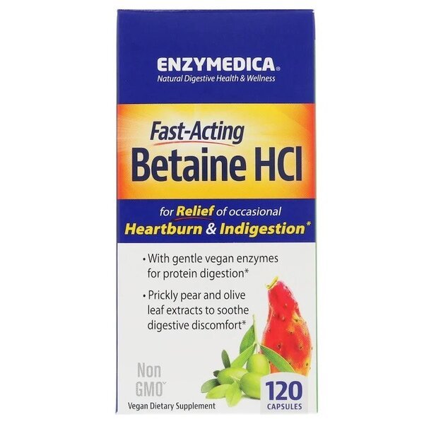 Betaine HCl - 120 caps - VitaeSupps