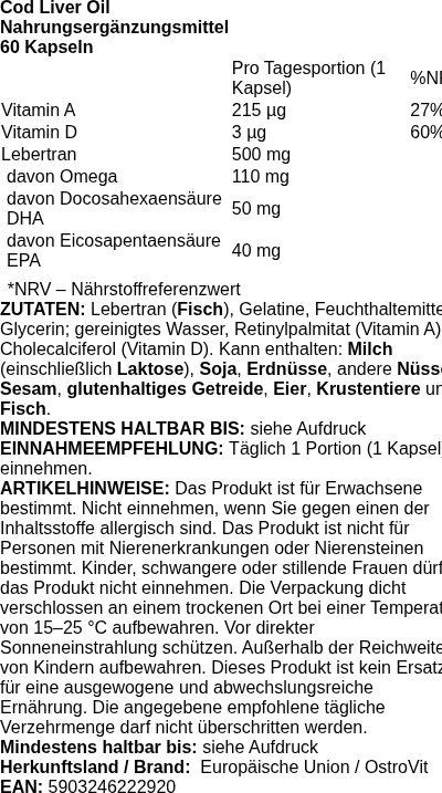 Produktetikett