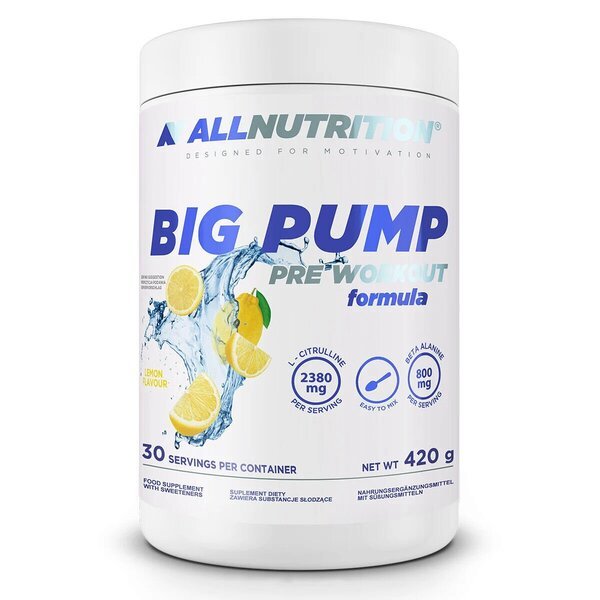 Big Pump, Lemon - 420 grams - VitaeSupps