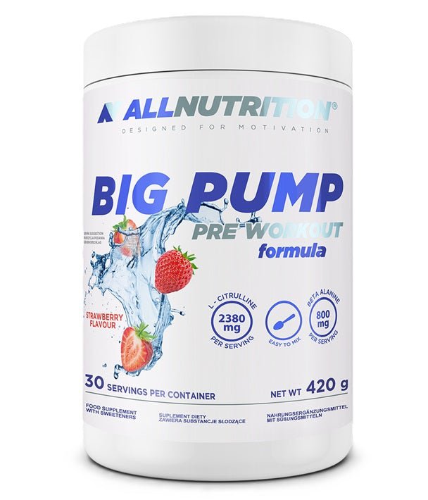 Big Pump, Strawberry - 420 grams - VitaeSupps
