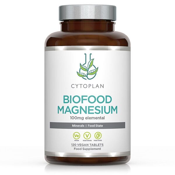 Biofood Magnesium - 120 vegan tabs - VitaeSupps