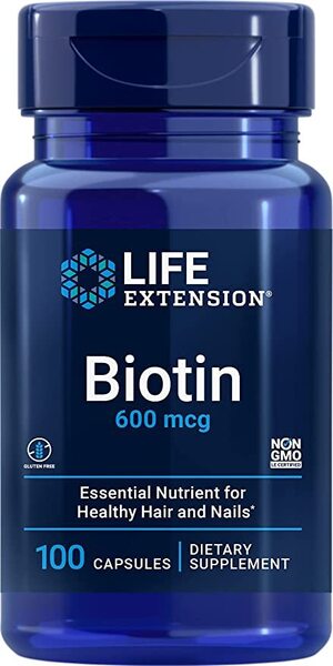 Biotin, 600mcg - 100 caps - VitaeSupps