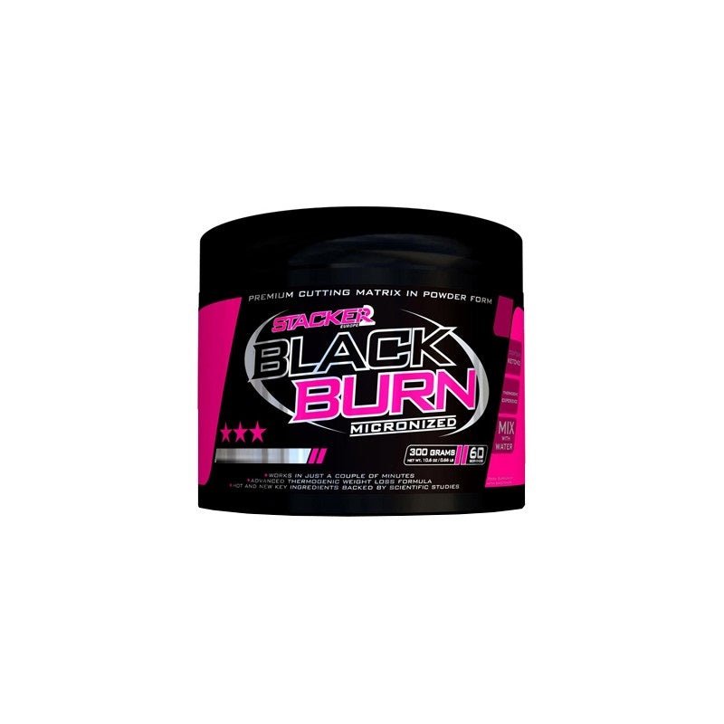 Black Burn Micronized, Lemon - 300 grams - VitaeSupps